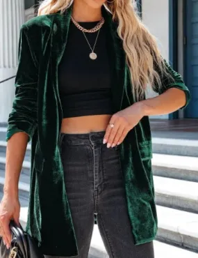 Heidi-Mode | Samt-Blazer